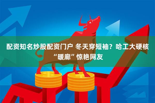 配资知名炒股配资门户 冬天穿短袖？哈工大硬核“暖廊”惊艳网友